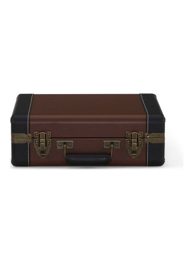Crosley - Portable USB Turn Table with Bluetooth CR6019D-BR4 Brown - Image 1