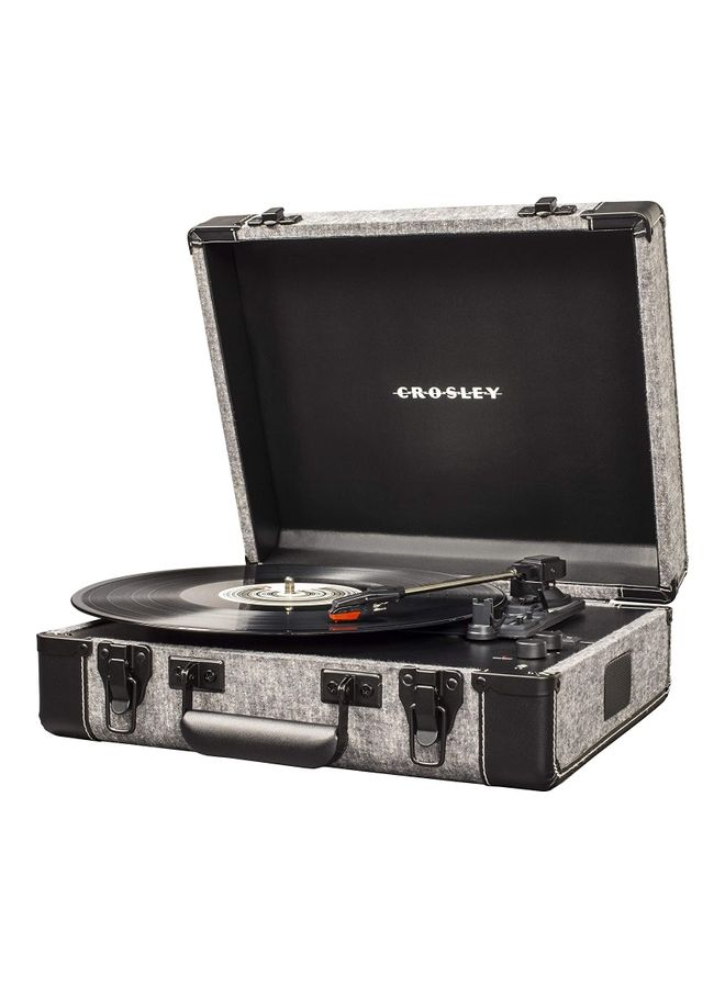 Crosley Portable USB Turn Table with Bluetooth CR6019D-SMK Black  - Image 2