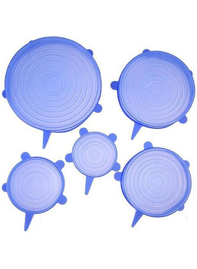 Set Of 6 Silicone Stretch Lids12 Pack Of Various Sizes To Fit Various Size And Shape Of Containersreusable Durable And Expandable Food Covers  Keeping Food Freshdishwasher And Freeze Multicolour  - Image 1