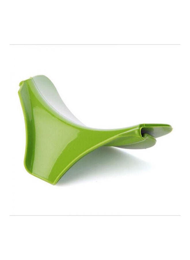 Kitchen Silicone Anti Spill Drain Pans Round Rim Deflector Liquid Funnel Soup Diversion Mouth Cooking Tools Multicolour - Image 1