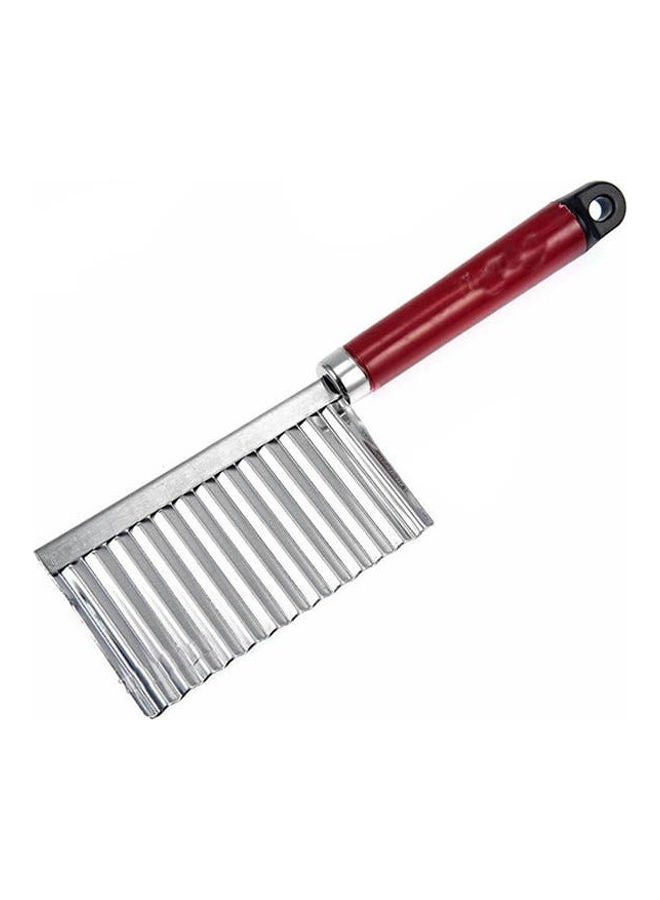 Generic - Knife For Potato And Vegetable Cutting   Corrugated Shape Multicolour - Image 1