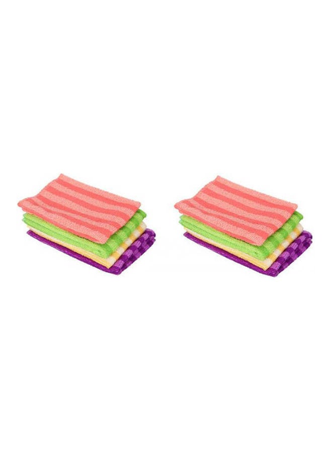 Kitchen Towel Set 10 Pieces Multicolour