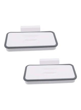 2Pcs Kitchen Tools Garbage Bag Holder Cupboard Door Back Trash Rack Storage Kitchen Garbage Rubbish Bag Cabinet Hanging Trash Rack Kitchen Orgnizer Multicolour - v1627505823/N49565259A_1