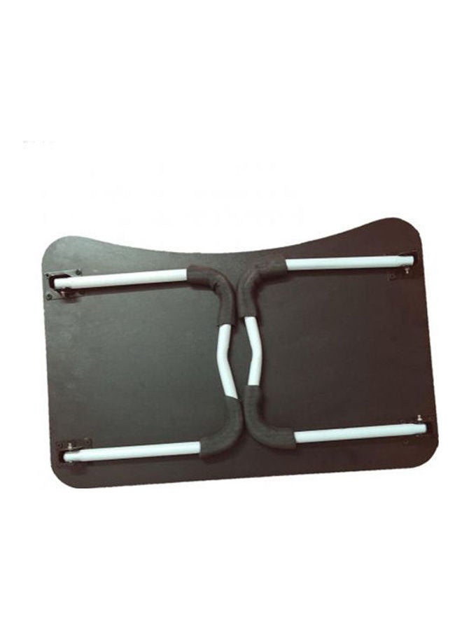 Portable Bed Table Brown/Silver - Image 2