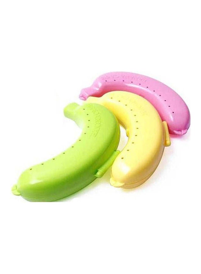 3 قطعة حامي الموز لطيف حاوية رحلة في الهواء الطلق الغداء صندوق فواكه تخزين حامل رخيصة رحلة الموز في الهواء الطلق صندوق - Image 1