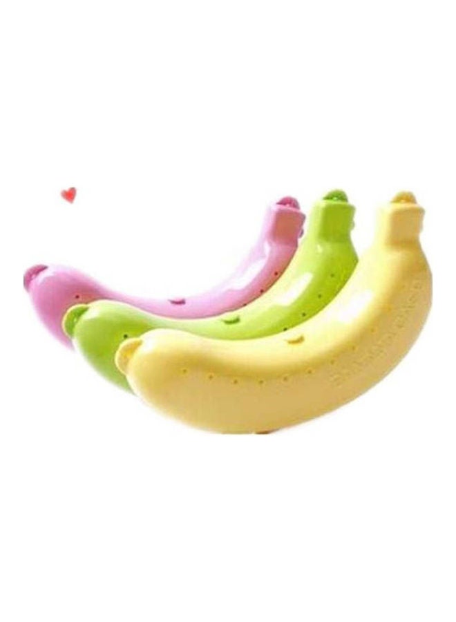 3 قطعة حامي الموز لطيف حاوية رحلة في الهواء الطلق الغداء صندوق فواكه تخزين حامل رخيصة رحلة الموز في الهواء الطلق صندوق - Image 2