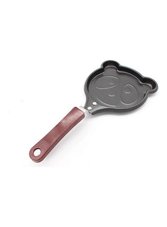 U-HOOME - Cute Shaped Egg Mould Pans Nonstick Stainless Mini Breakfast Egg Frying Pans Cooking Tools Steel Kitchen Accessoories Black - Image 1