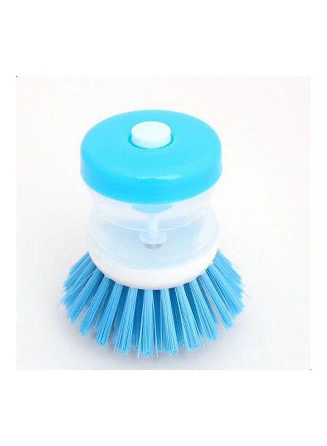 Generic Hydraulic Plastic Washing Brush Pot Kitchen Gadgets Wash Tool Pan Dish Bowl Palm Brush Scrubber Cleaning Multicolour  - Image 1