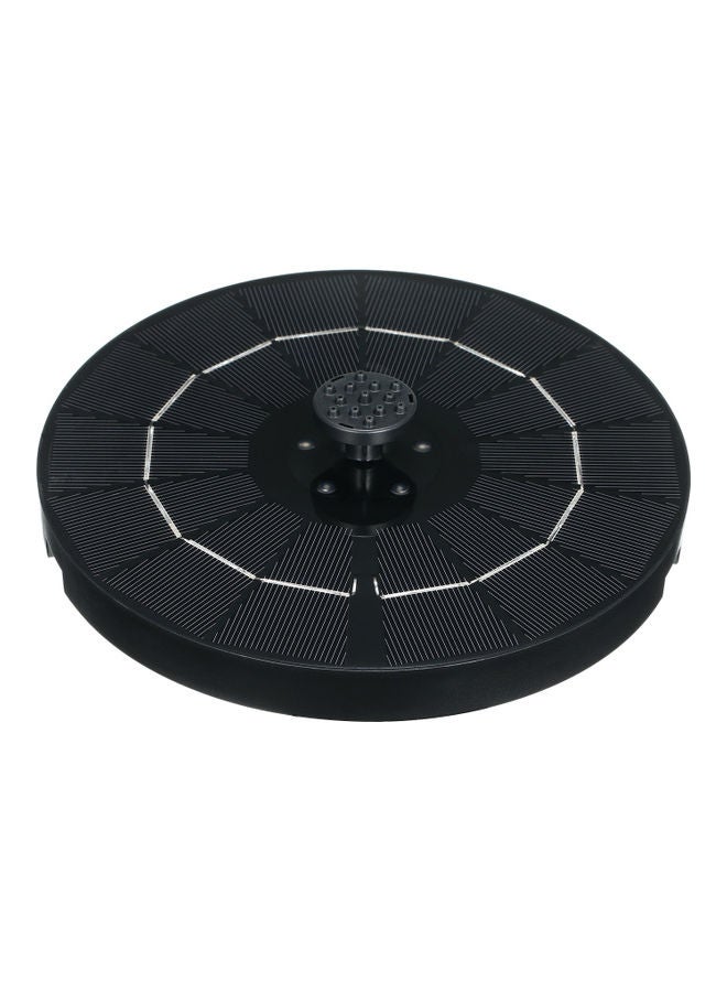 Decdeal Solar Powered Energy Fountain Water Pump With Auto Color Changing Light Black  - Image 4