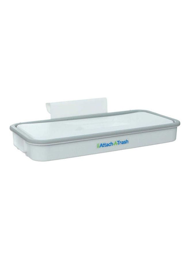 Generic - Attach A Trash Hanging Trash Bag Holder White - Image 1