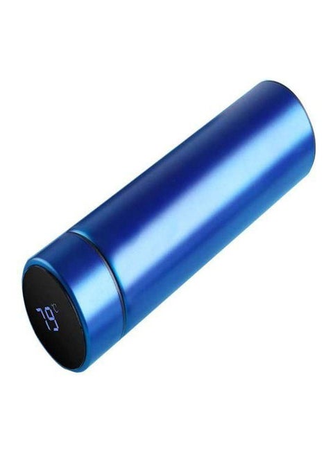 Stainless Steel Mug With Led Touch Screen To Display Temperature Blue