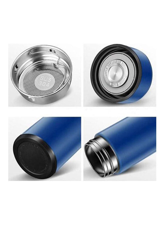 Stainless Steel Mug With Led Touch Screen To Display Temperature Blue