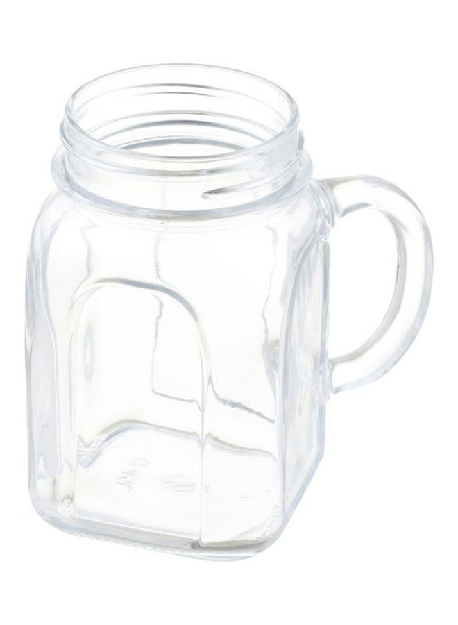 Pasabahce Mug 45 Cl With Straw Lid Red - Image 2