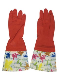 Generic Bamm Hand Gloves Silcon 2 Pcs Red  - Image 1