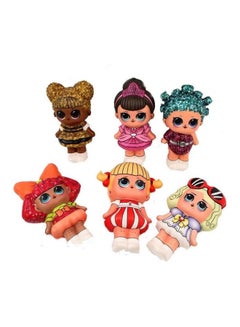 Set Of 6 LOL Doll Squishies Squishy