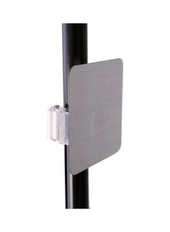 Generic Wall Mounted Broom Holder Kitchen Bathroom Wall Mop Holder Magic Sticker Grey  - Image 2