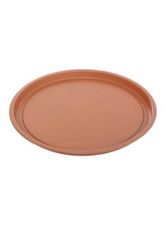 Round Coppery Crispy Tray Set Of 2 Pieces ( Non Stick Basket   Serving Tray ) Perfect For Oven   Copper Multicolour - v1627513946/N49565578A_2