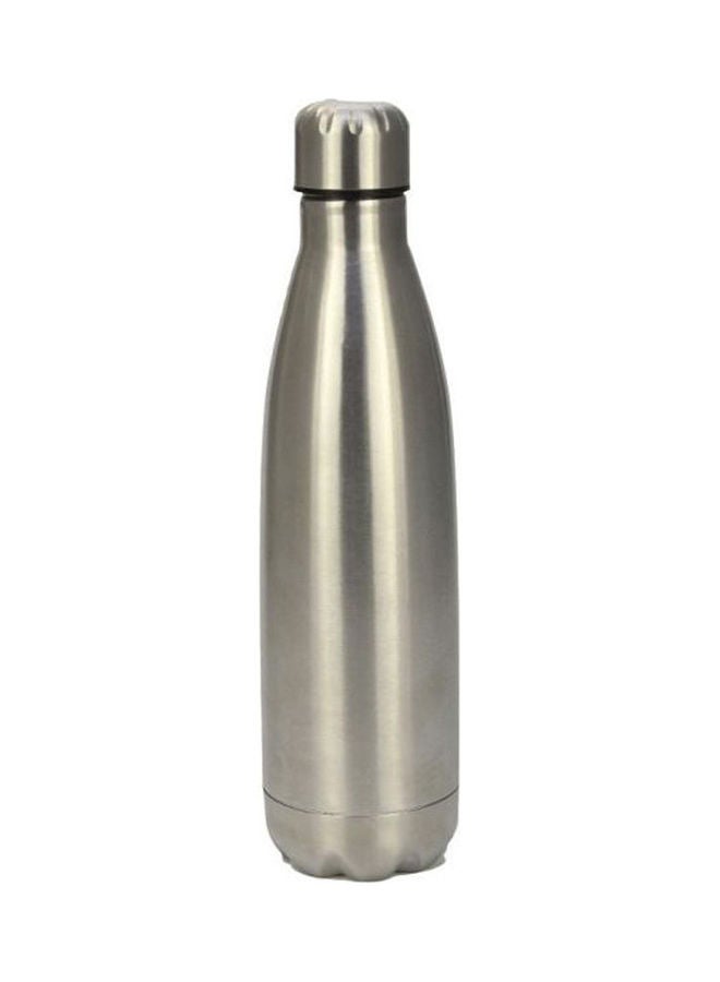 Generic - Stainless Steel Vacuum Insulated Water Bottle Silver 500ml - Image 1