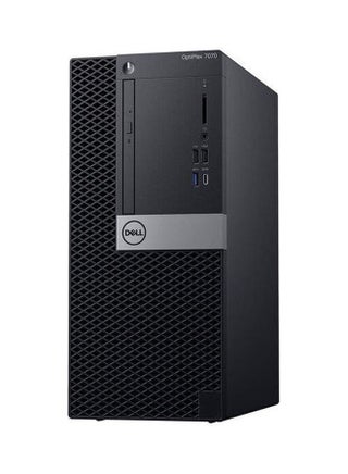 Optiplex 7070 Tower PC With Core I7 -9700 4GB RAM 1TB HDD Integrated Intel Graphics Black - v1627514077/N49568759A_1
