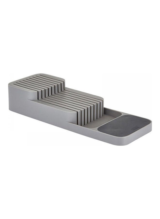 Joseph Joseph - Compact Drawer Store Knife Organiser Grey 39.5 x 14 x 7.4cm - Image 1