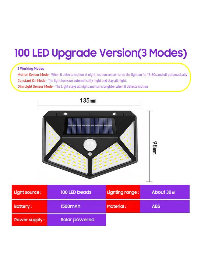 100-LED Outdoor Solar Lights Warm White - Image 2
