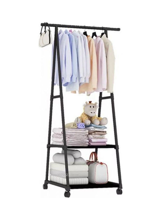 Clothes Stand And Organizer- Coat Rack Metal Black  - Image 1