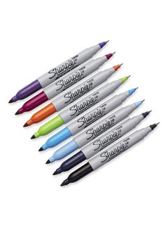 Sharpie 8-Piece Permanent Marker Twin Tip Multicolor  - Image 2