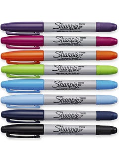 Sharpie 8-Piece Permanent Marker Twin Tip Multicolor  - Image 3