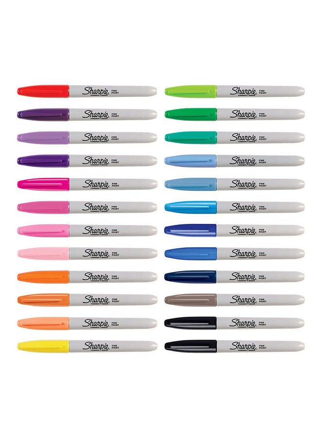 Sharpie 30-Piece Permanent Markers Lizard Pack Multicolour  - Image 2