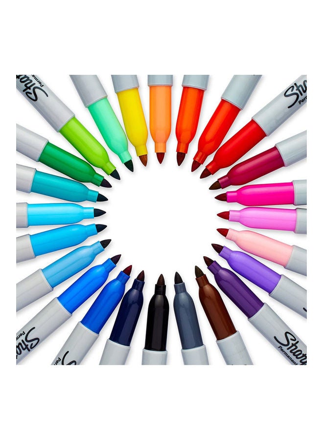 Sharpie 30-Piece Permanent Markers Lizard Pack Multicolour  - Image 3