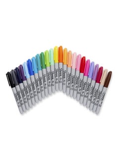 Sharpie 24-Piece Permanent Marker Set Multicolour  - Image 3
