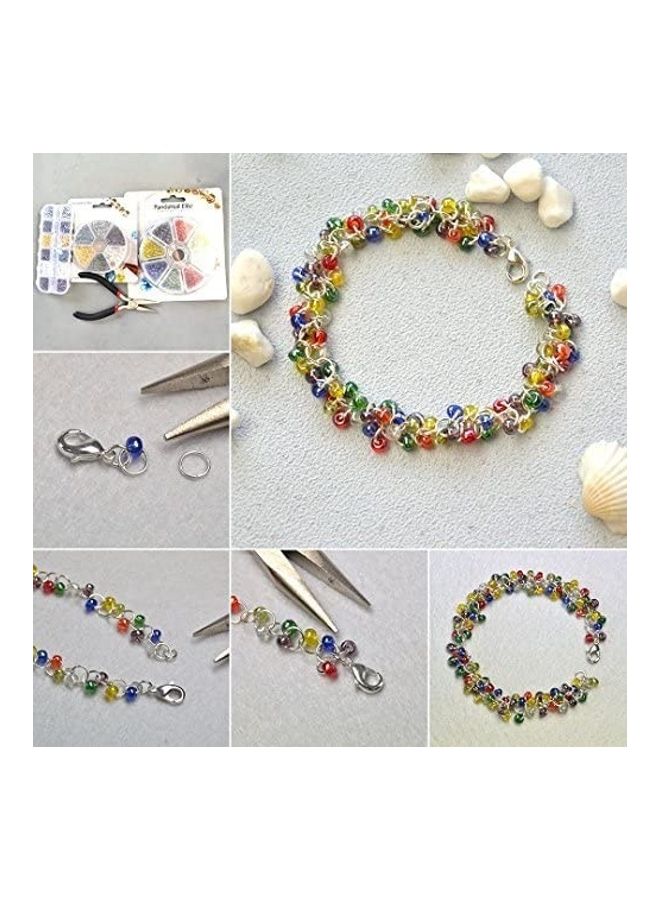 مس تيارا طقم خرز من الزجاج للأعمال اليدوية - Image 3