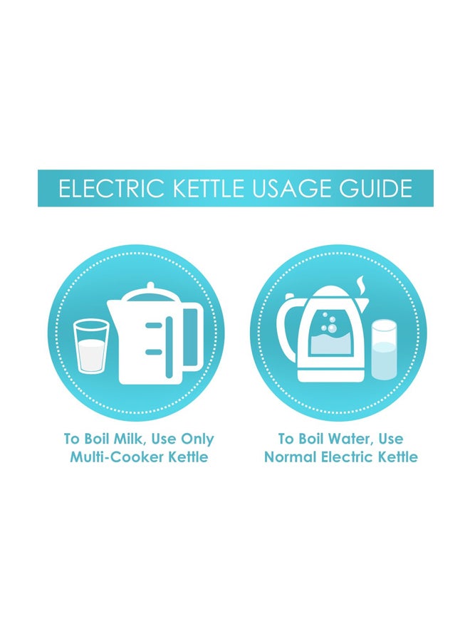 باناسونيك غلاية كهربائية 1.6 L 2200.0 W NC-SK1 أسود/ فضي - Image 2