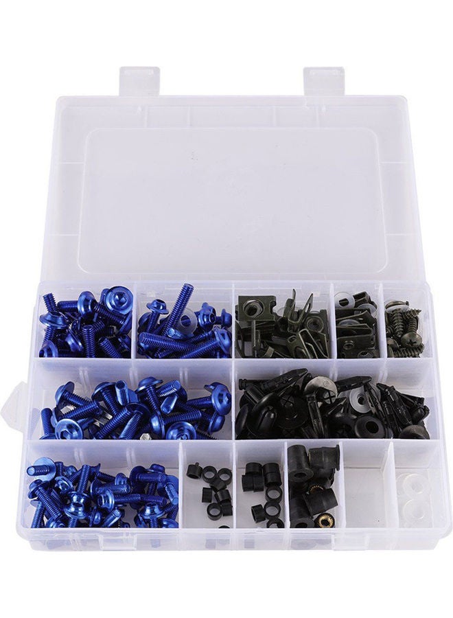 Generic 233-Piece Universal Motorcycle Sportbike Fairing Bolt Kit 