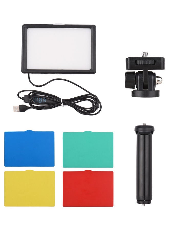 15W LED Set Desktop Photography Fill Light Black - Image 5