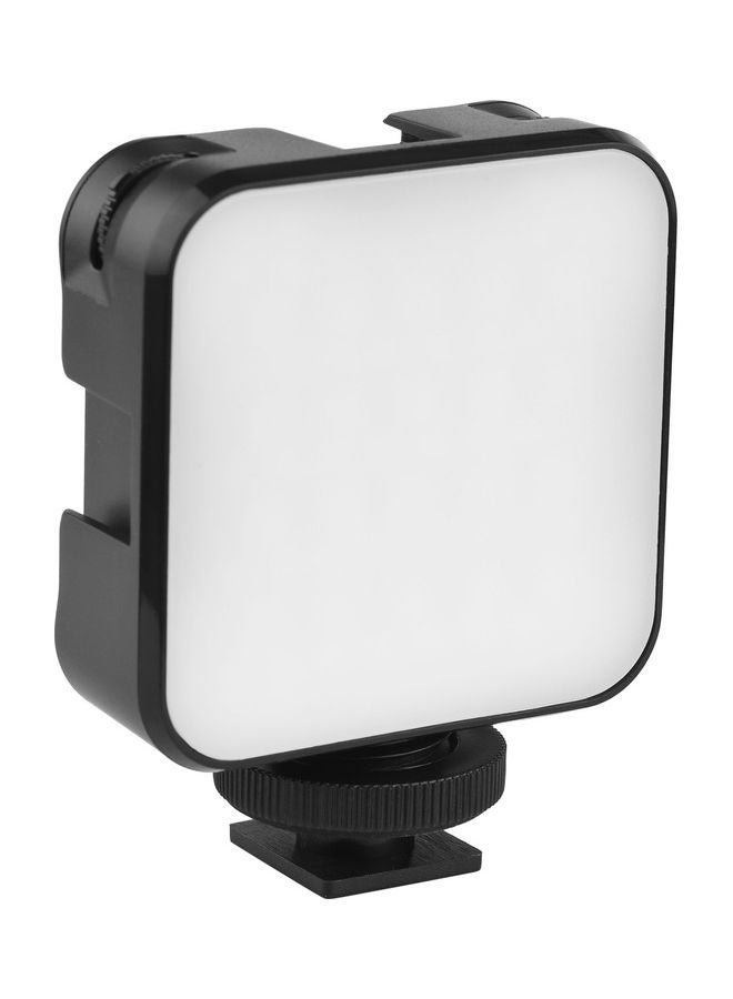 مصباح فيديو LED صغير بإضاءة متعددة الألوان RGB لون أسود - Image 1