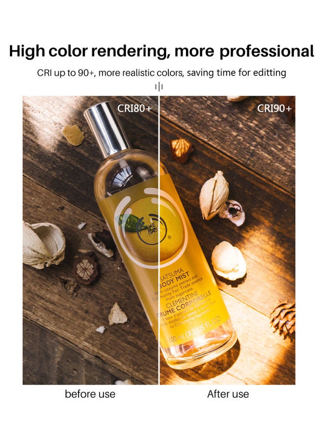 Ulanzi VL200 Portable Mini LED Video Light Black - Image 4