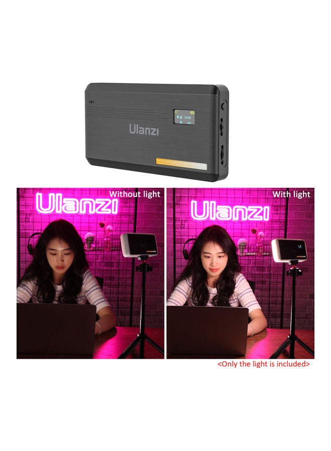 Ulanzi VL200 Portable Mini LED Video Light Black - Image 5