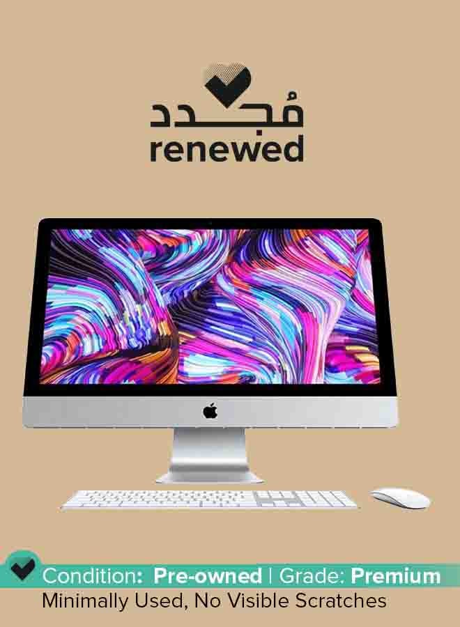 Apple - Renewed - iMac With 21.5-Inch Display, Core i5 with 3.0GHz 6 Core Processor/8GB RAM/1TB HDD/4GB AMD Radeon Pro 560X  Graphics Card 2019 Silver - Image 1