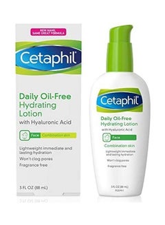 Cetaphil Oil-Free Hydrating Face Lotion with Hyaluronic Acid Green 88ml 