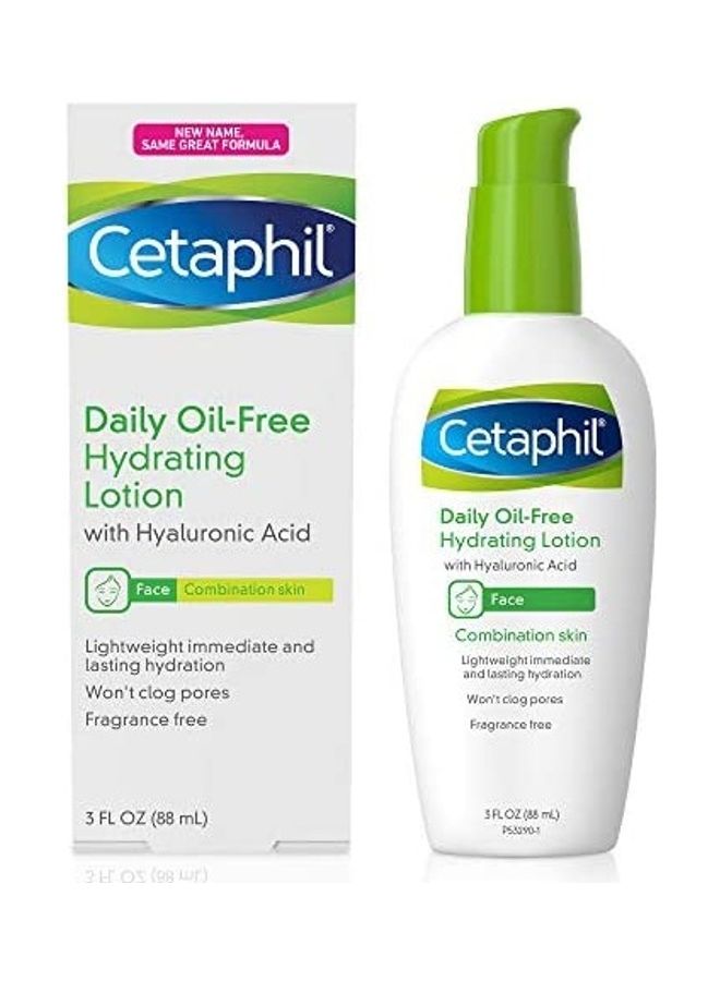 Cetaphil Oil-Free Hydrating Face Lotion with Hyaluronic Acid Green 88ml 