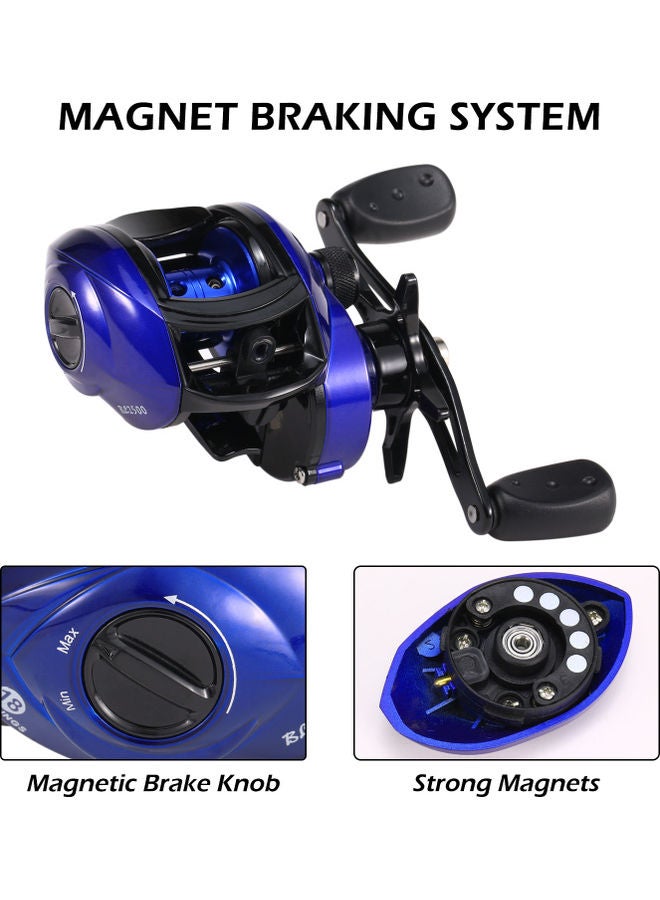 Generic 18-Ball Bearing Baitcasting Fishing Reel Left Hand  - Image 2