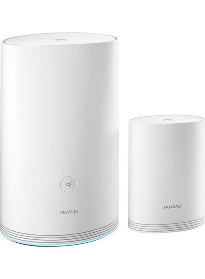 HUAWEI - WS5280 (1 Base + 1 Satellite) Whole Home Mesh WiFi White - Image 1