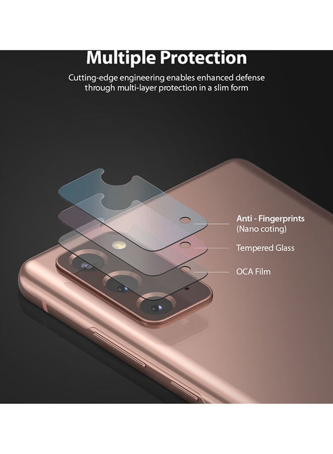 Ringke Tempered Glass Lens Protecto For Galaxy Note 20 Clear - Image 3