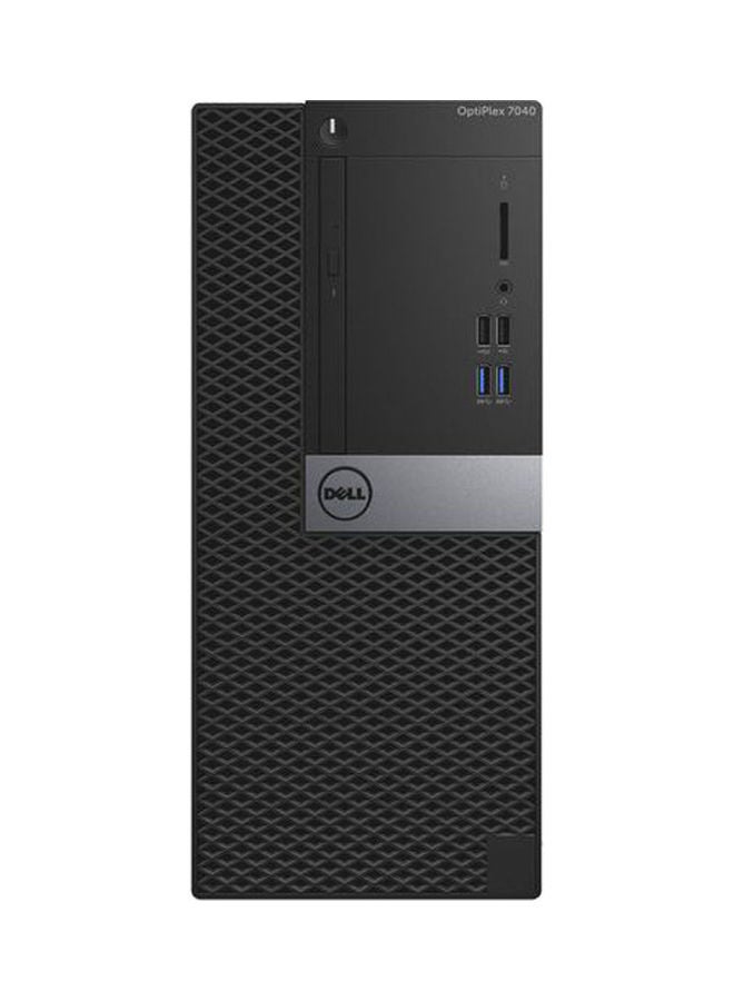 DELL - Optiplex 7040 Minitower Desktop - Intel Core I7-6700, 500Gb, 4Gb, Dos Black - Image 1