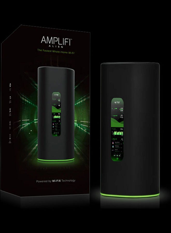 أوبيكويتي راوتر شبكة واي فاي شبكي ثلاثي النطاق أسود - Image 4