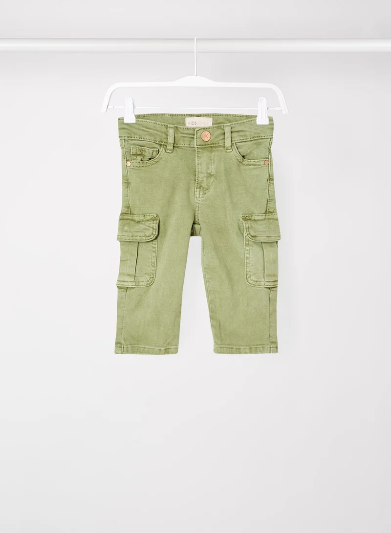 ONLY Casual Cargo Shorts Oil Green