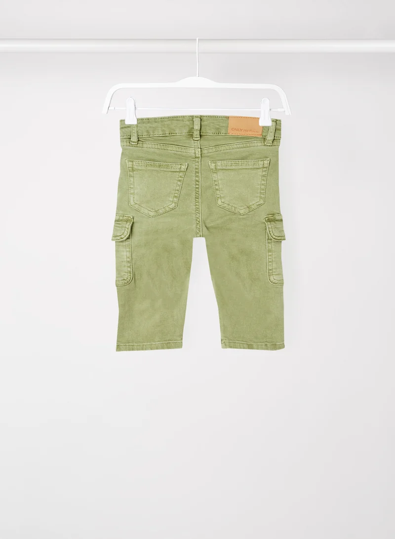 ONLY Casual Cargo Shorts Oil Green