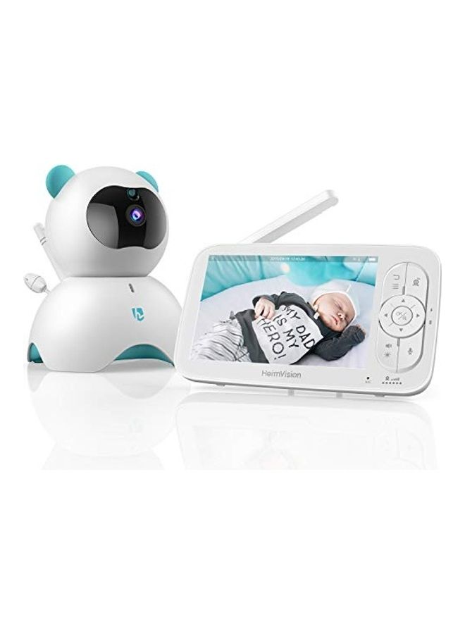 HeimVision Video Baby Monitor, 5" LCD Display, 720P HD, Two-Way Audio  With Night Vision/Ptz - Image 1