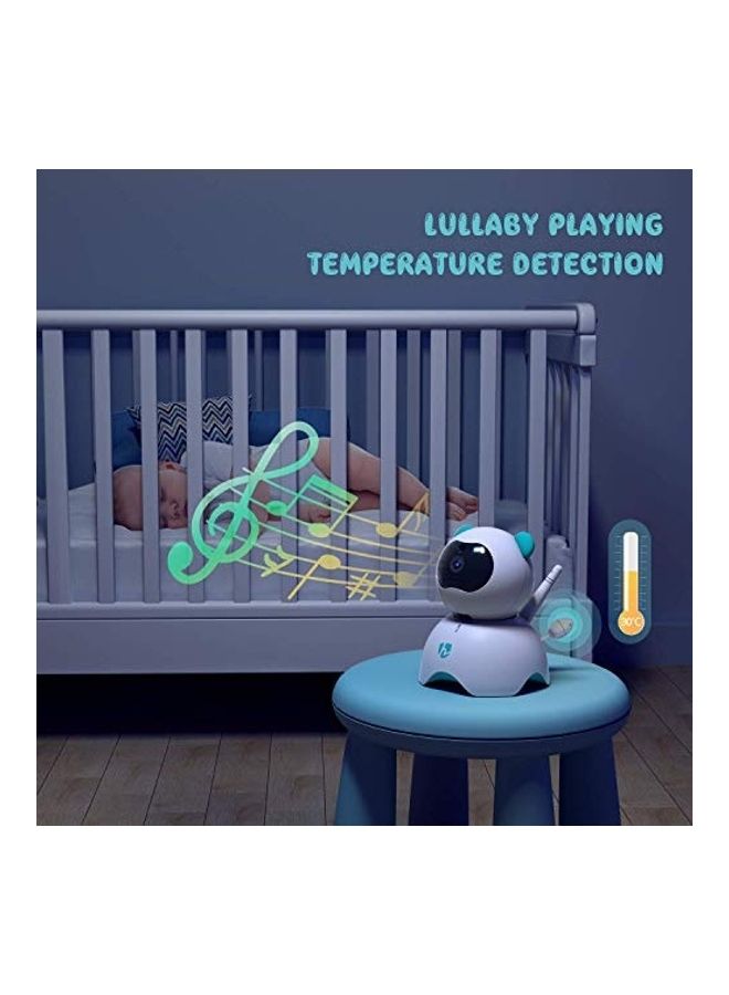 HeimVision Video Baby Monitor, 5" LCD Display, 720P HD, Two-Way Audio  With Night Vision/Ptz - Image 2